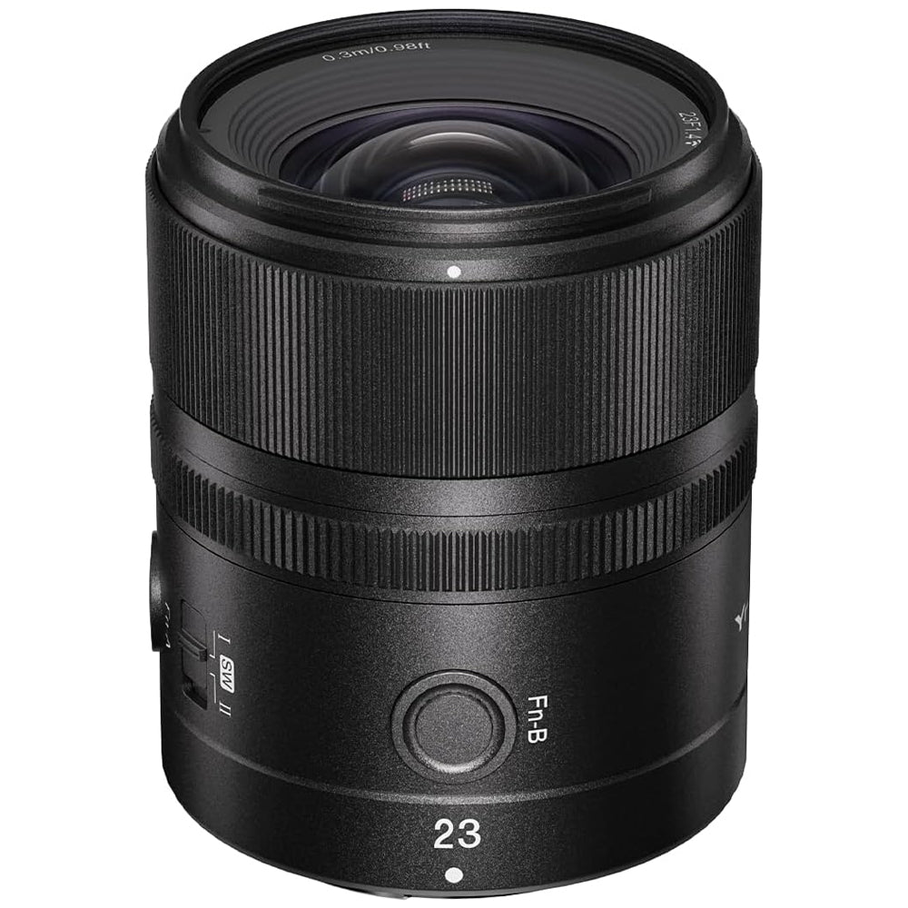 Yongnuo 23mm F/1.4 Z DA DSM WL Pro Nikon Z Mount APS-C Format AF Auto Focus Wide Angle Prime Lens Large Aperture, Wireless Control, Custom Fn Dual Function Buttons Switch & Ring, USB Type-C Port for Street Photography | YN23MM
