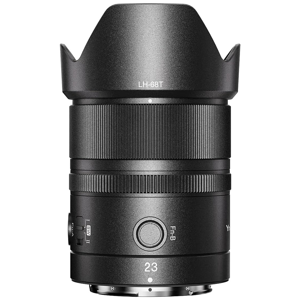Yongnuo 23mm F/1.4 Z DA DSM WL Pro Nikon Z Mount APS-C Format AF Auto Focus Wide Angle Prime Lens Large Aperture, Wireless Control, Custom Fn Dual Function Buttons Switch & Ring, USB Type-C Port for Street Photography | YN23MM