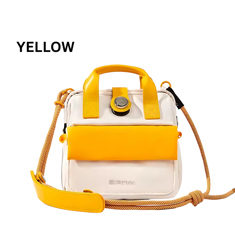 Eirmai 4.5L Skylark Camera Bag Milk Box for Vacation Travel Storage Photography with Lightweight & Multi-Functional Detachable Micro Bag, Splashproof Water Repellent Fabric | M1S | Yellow | Olive Green | Purple | Orange