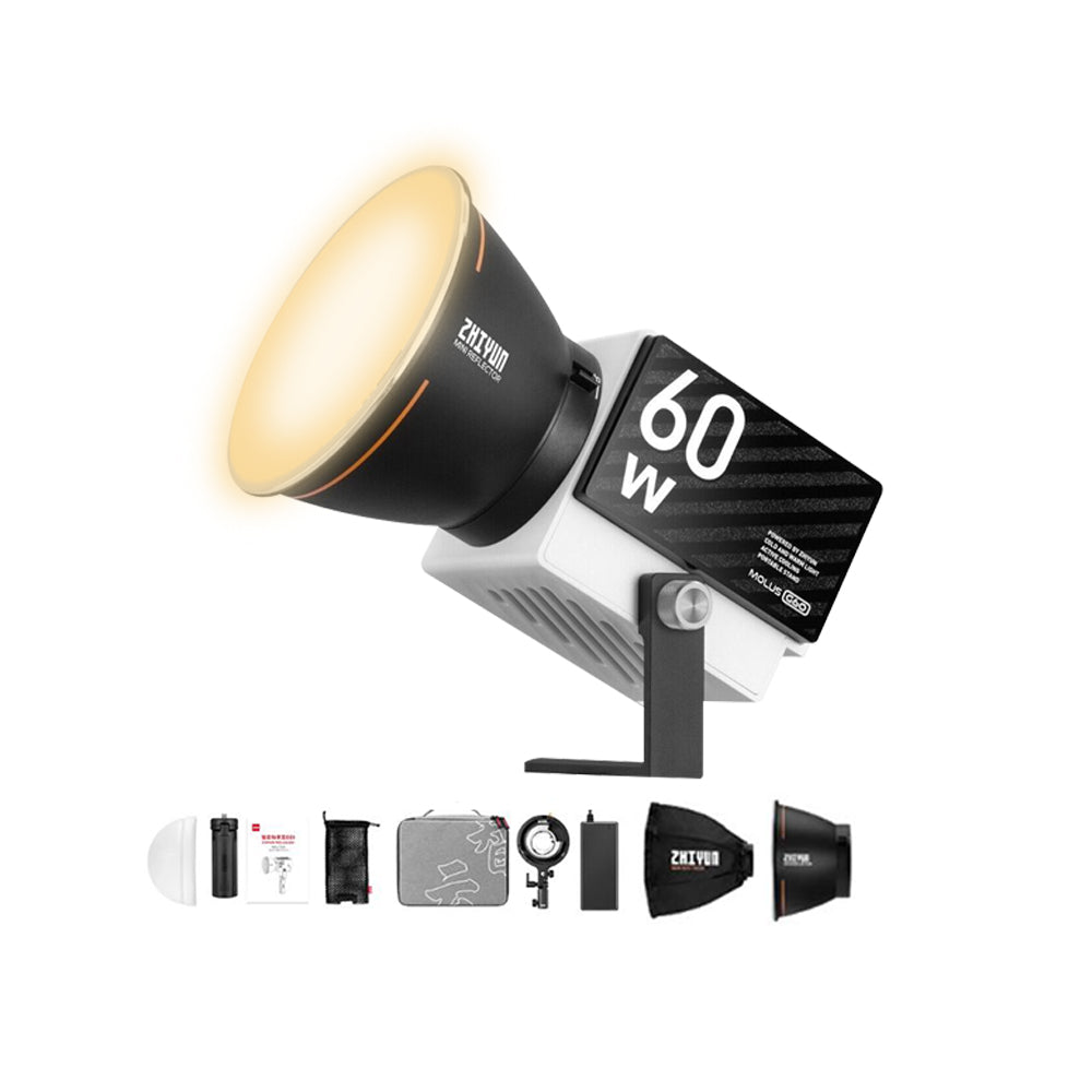 CLEARANCE] Zhiyun Molus G60 Standard 60W Portable Bi-Color LED