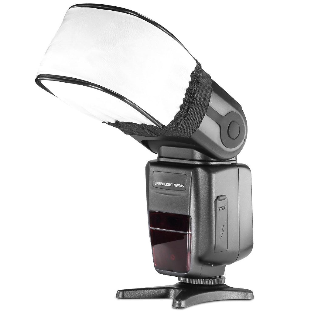 Pxel AA-FD1 Universal Soft Mini Flash Bounce Diffuser Cap for On Camera or Off Camera Flash Gun