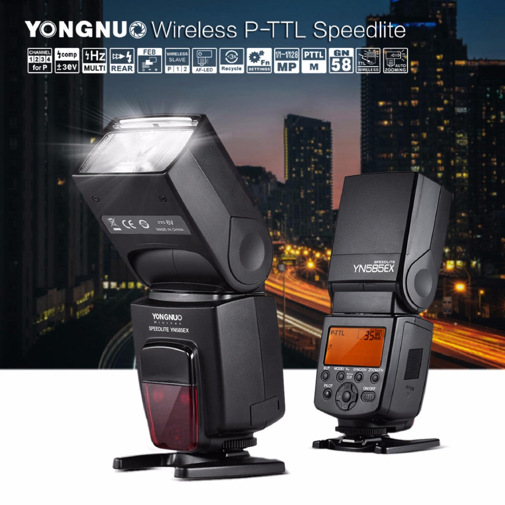 Yongnuo YN585EX P-TTL Wireless Flash TTL Speedlite for Pentax DSLR Cameras