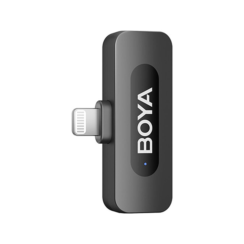 BOYA BY-V3 Series 2.4 GHz Dual-Channel Wireless Lavalier Microphone with Noise Cancellation, 36-Hours Battery Life for Smartphone, iPhone, Android, DSLR Mirrorless Camera, Vlogging for Live Streaming & Video Content Creation