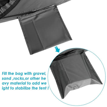 Pxel AA-CT 6 Feet 190cm Portable Indoor Outdoor Photo Studio Changing Dressing Fitting Tent with Carrying Case