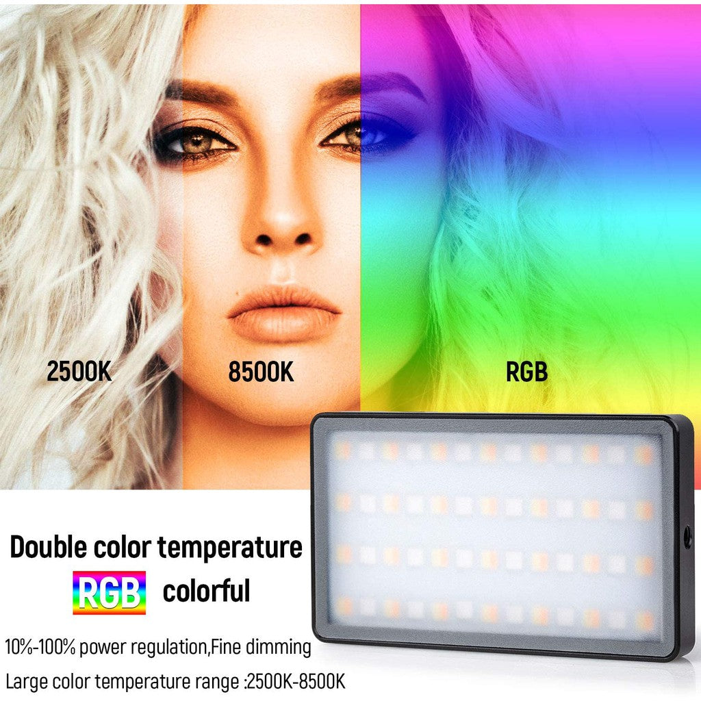 Viltrox WeeyLite RB08P RGB 2500K-8500K LED Video Camera Adjustable Light for Photo Camera Studio
