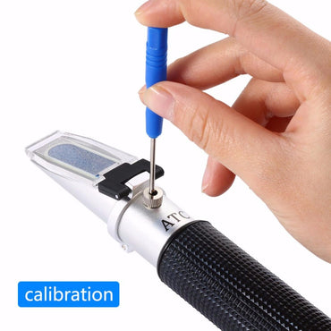 Eagletech REFRAC RHA-80VV ATC 0-80% V/V Alcohol Refractometer Wort Specific Gravity Beer Fruit Juice Wine Sugar Test