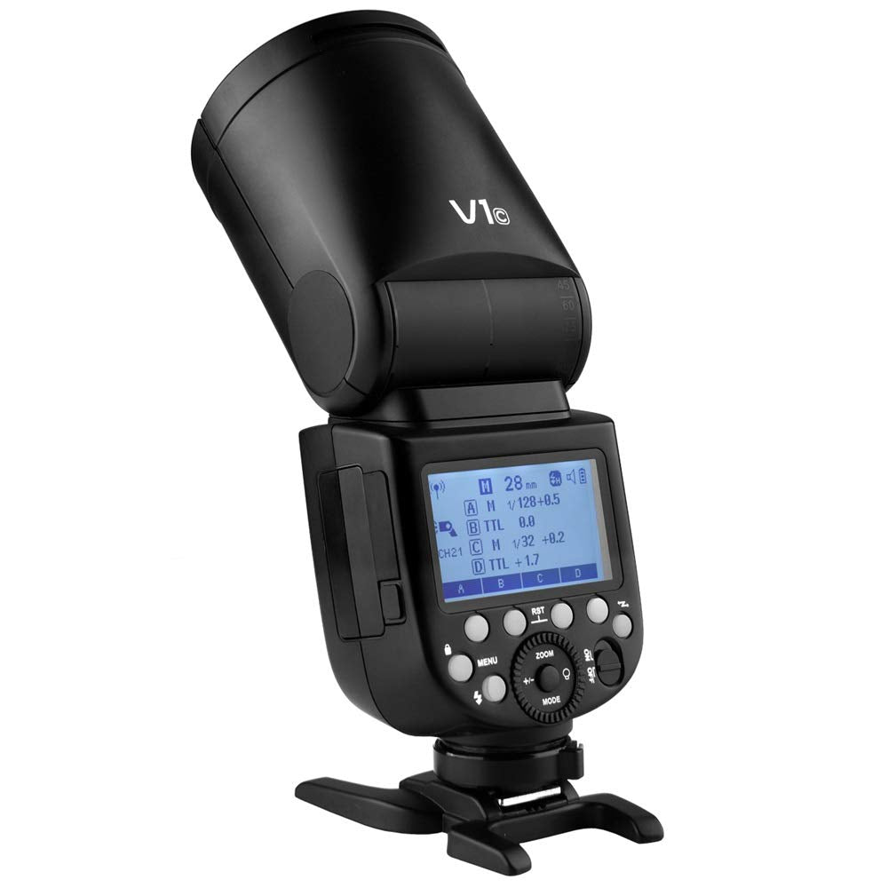 Godox V1 V1C TTL 1/8000s HSS Lithium Battery Speedlite for Canon Camera