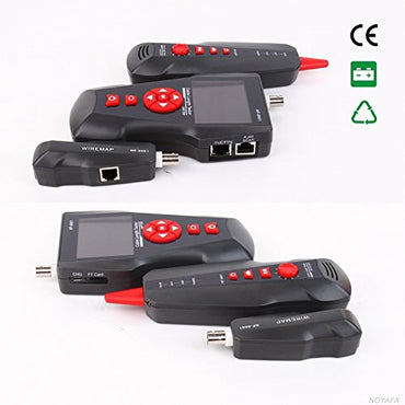 Noyafa NF-8601 Network Cable Tester Cable Length Meter Telephone Line Checker