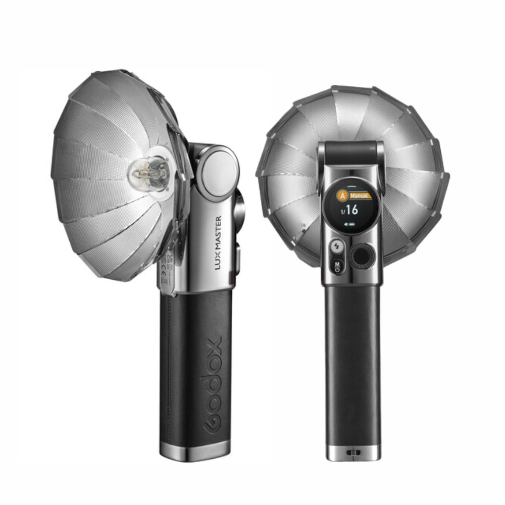 Godox Lux Master 2.4GHz Wireless TTL HSS Retro Camera Flash with Max 100m Operatiol Range and 2980mAh Battery for Photography