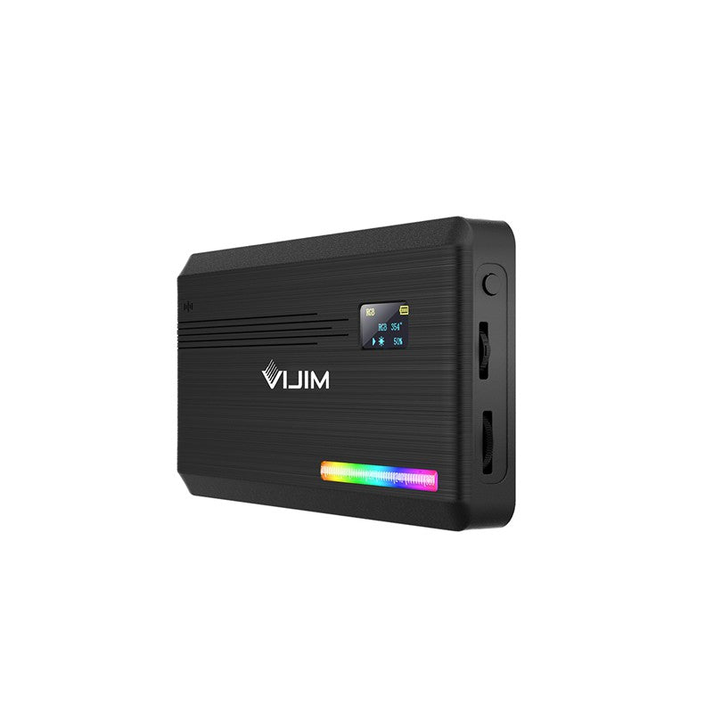 Vijim by Ulanzi VL196 RGB LED Video Light Lamp 2500K 9000K Dimmable Fill for Cameras Smartphone Vlog Photography