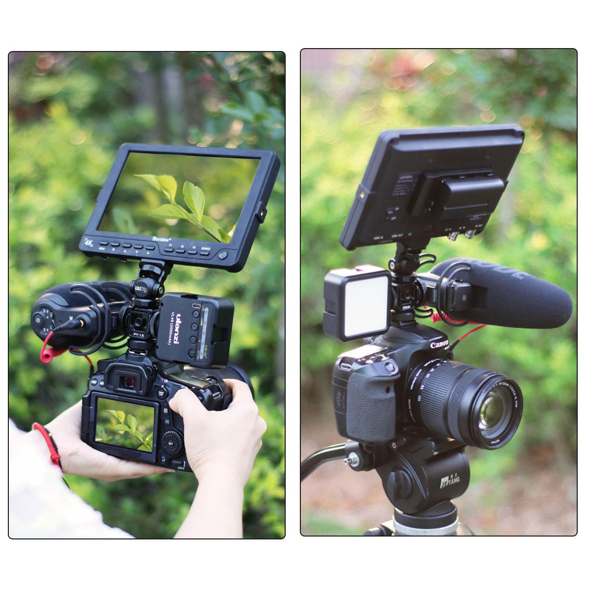 Ulanzi PT-12 Triple Cold Shoe Mount for Cameras Microphone Lights | JG Superstore