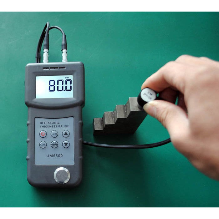 Eagletech UM6500 Portable Digital UltraSonic Thickness Gauge Meter Metal Steel Alloy