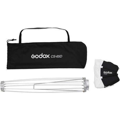 Godox CS-65D Lantern Sofbox Foldable Quick Install Portable Round Shape Softbox Light for Bowens Mount Studio Flash