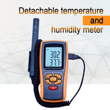 Benetech GM1361+ Digital LCD display thermo-hygrometer Separate temperature&humidity meter -50~1200C thermocouple thermometer