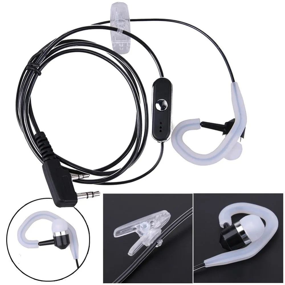 Microfono Altoparlante PTT Con Tasto Per Radio Baofeng UV-5R, UV82 E Serie Compatibili - Foto 6