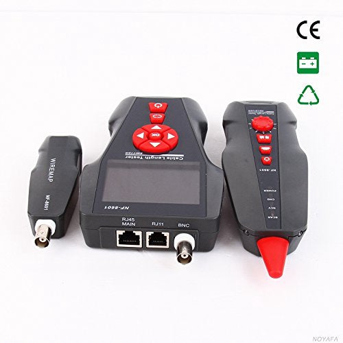 Noyafa NF-8601 Network Cable Tester Cable Length Meter Telephone Line Checker