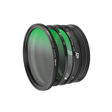 SmallRig 67mm Magnetic Filter Kit with 1 to 9-Stop VND2-32 / 64-400 Variable Neutral Density + CPL Circular Polarizer + 1/4 Black Mist Multi-Coated for Smartphone Video Rigs Cages and Camera Lenses | 5169 5170