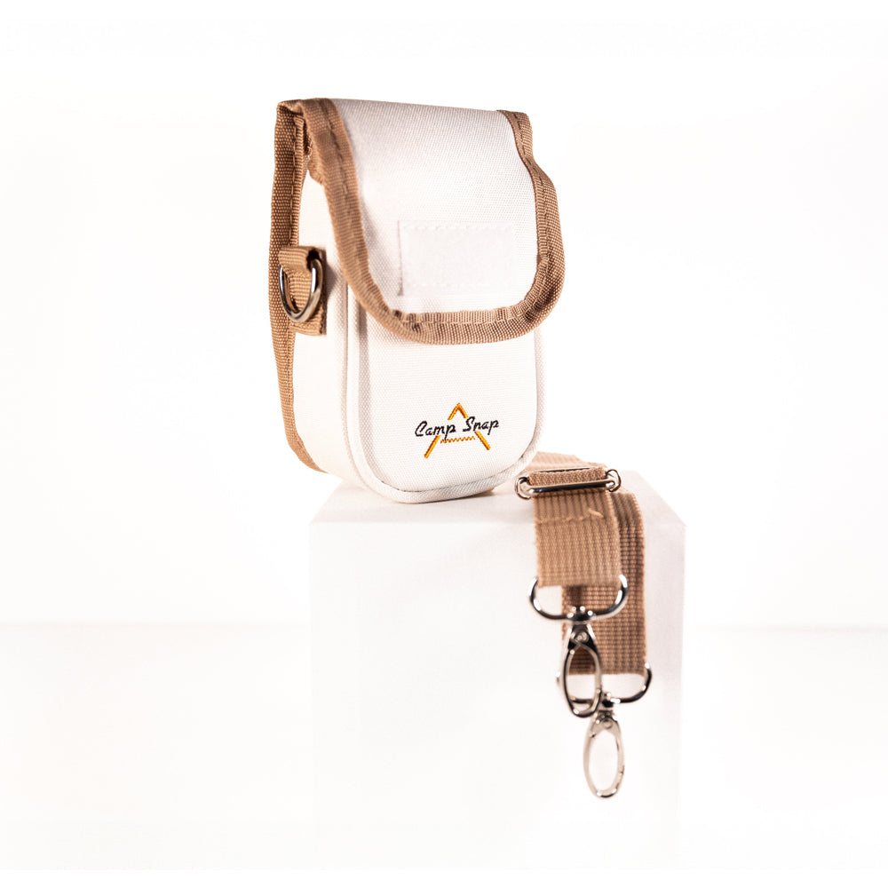 Camp Snap Camera Bag for V103B Digital Camera with Nylon Fabric Material, Belt Loop and Adjustable Shoulder Strap | Black, Green, White