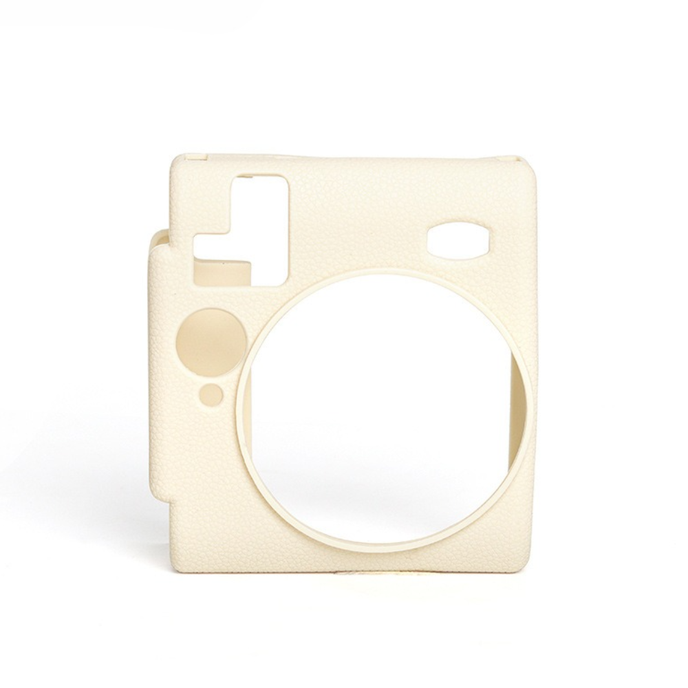 Pikxi Soft Silicone Protective Case for FUJIFILM Instax Mini 99 Instant Film Camera Wear & Drop Resistant with Precise Cutout Holes | Beige Black Green