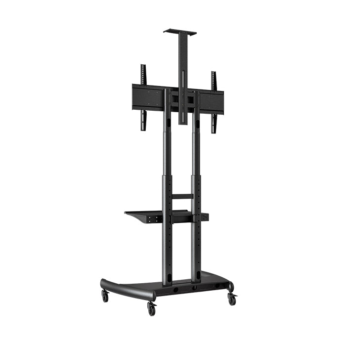 North Bayou NB AVA Series Mobile TV Cart (32" to 70") (55" to 85") with VESA Mount Screen Lift Television Stand with AV Shelf and Lockable Wheels for LCD LED Flat Screen TVs | AVA1500, AVA1800