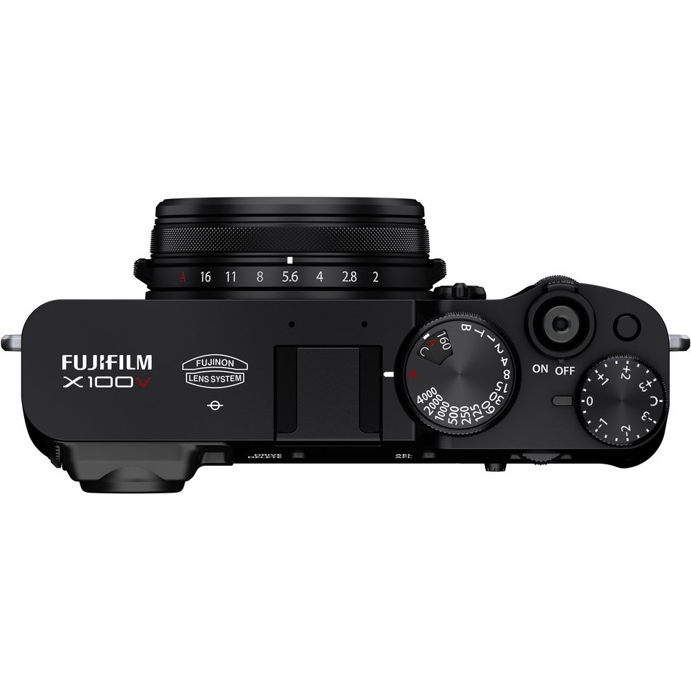 Fujifilm X100V / X100VI APS-C Mirrorless Digital Camera with Fujinon 23mm F/2 Wide-Angle Prime Lens, Touchscreen LCD, Wireless Connectivity and Film Simulation Modes (Black, Silver)