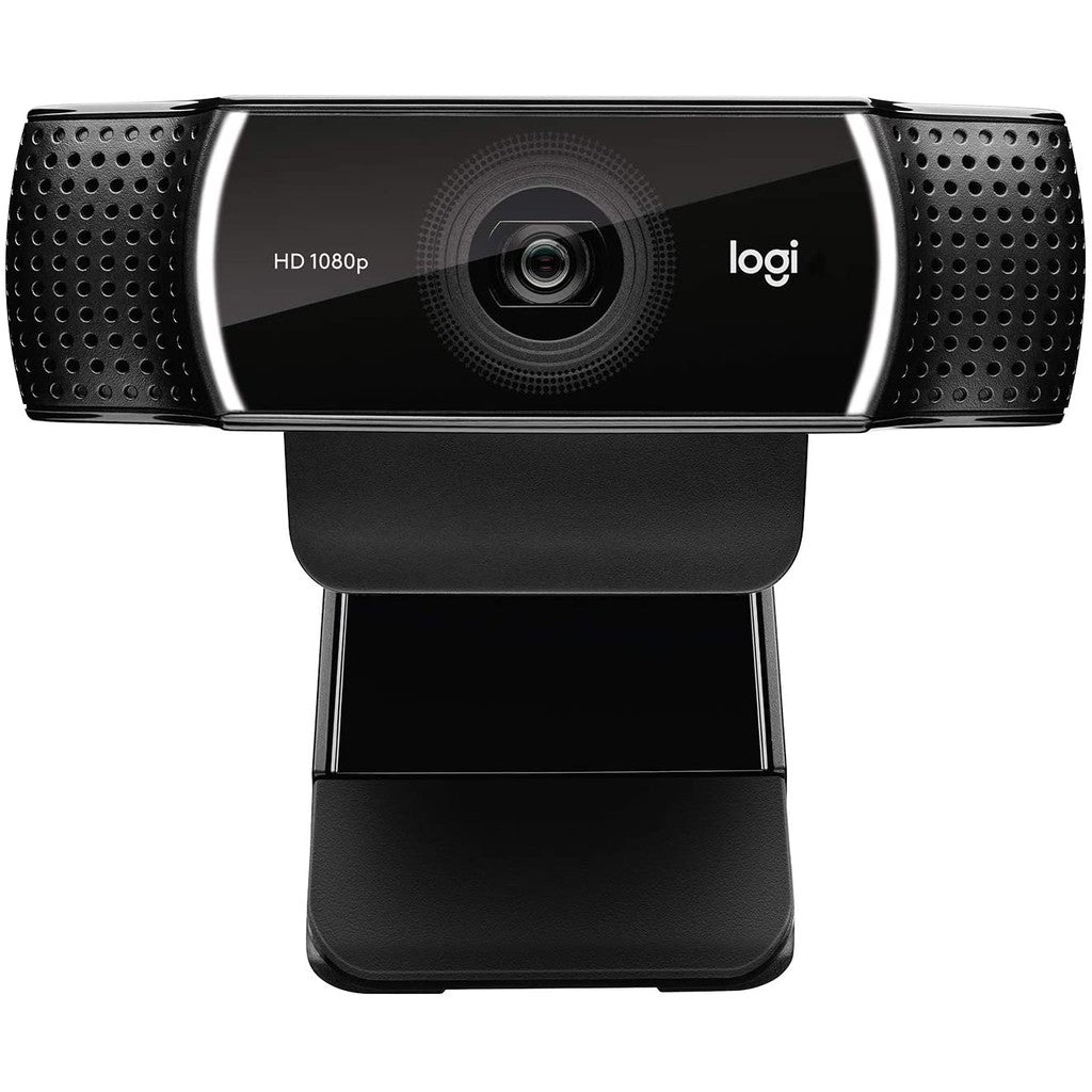 Logitech C922 Pro Stream Webcam 1080p 30fps Camera with Built-in Stereo Mic, 78 Degree Diagonal Field of View for HD Video Streaming and Recording for Office Work from Home Zoom Meetings