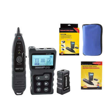 Noyafa Network Cable Wire Tracker with Anti-jamming Mode, POE Voltage Test, Port Flashing / Blinking | NF-8209