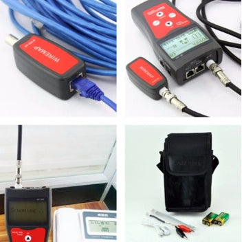 NOYAFA NF-300 Professiol LAN Tester RJ45 Cable Length Tester BNC Network Monitoring Wire Tracker Anti-Interference Tone Tracer