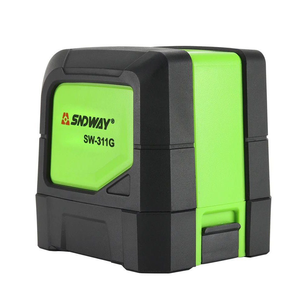 SNDWAY SW-311G LASER LEVEL Green Laser Beam 2 Cross Lines Vertical Horizontal Self-Levelling Laser