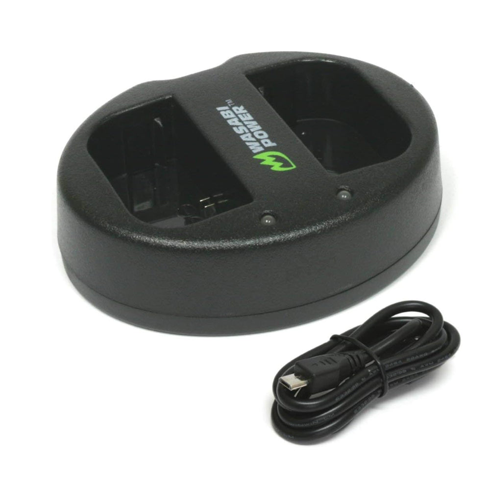 Wasabi Power Battery LP E6 (2-Pack) and Dual Charger for Canon LP-E6 | JG Superstore