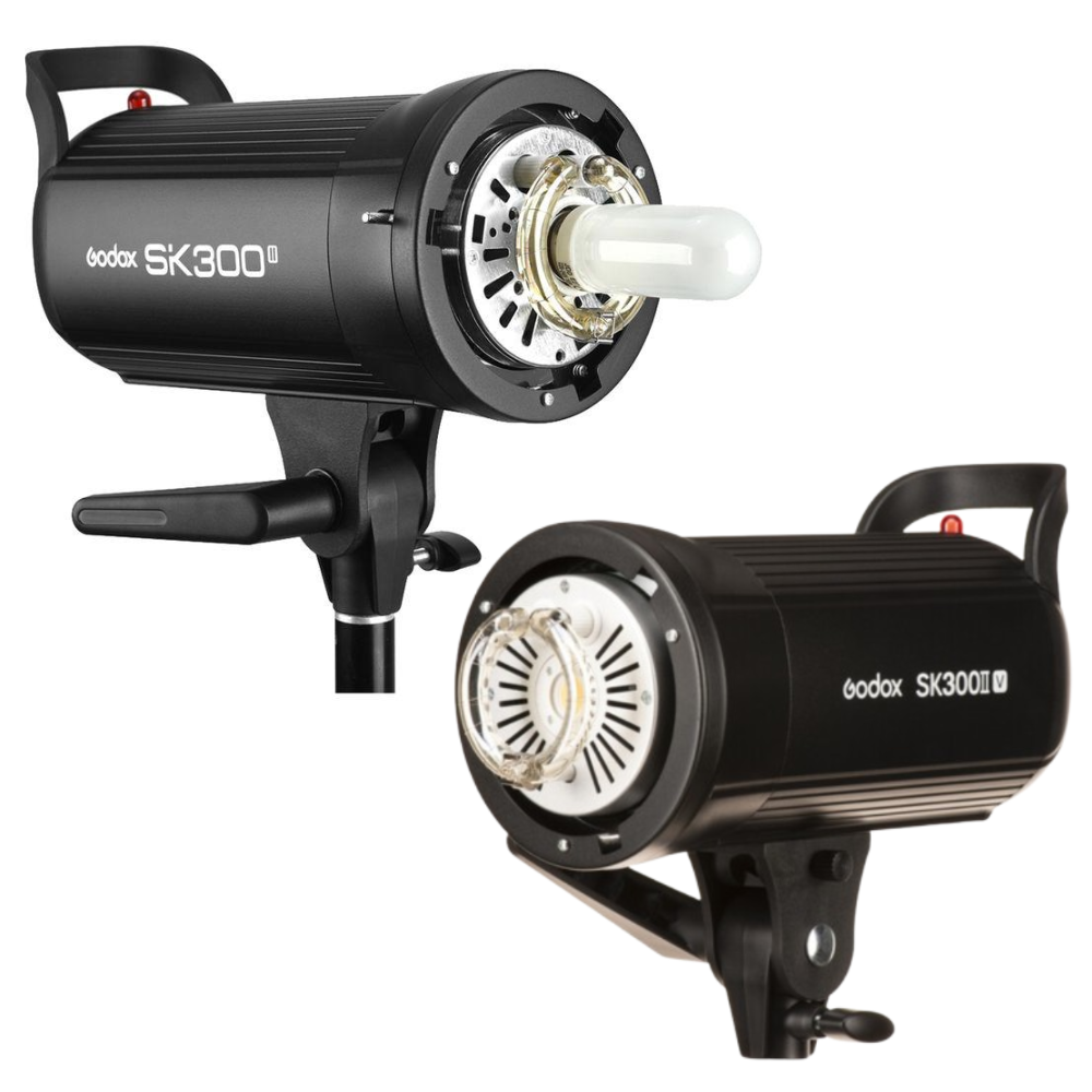 Godox SK300II-V / SK300II Studio Flash Strobe Light Bowens Mount with 5600~5700K Color Temperature, Wireless Control, Fast Recycling Time & Flash Durations for Camera Photography