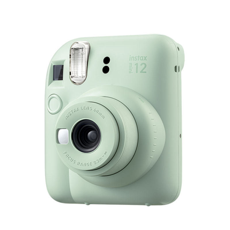 FUJIFILM Instax Mini 12 Instant Camera - OFFICIAL Fujifilm Philippines 1-Year Warranty | Blossom Pink, Clay White, Lilac Purple, Mint Green, Pastel Blue