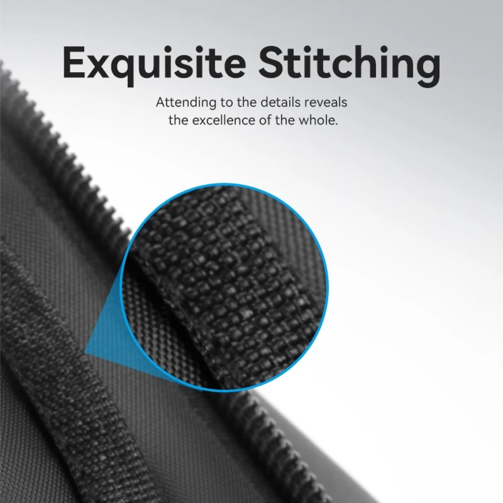 Vention 26L Water-Repellent Laptop Backpack with 17.3" Laptop & 13" Tablet Compartment, Ergonomic Wear-Resistant Design, Multi-Functional Storage Organizer Pockets and Luggage Strap