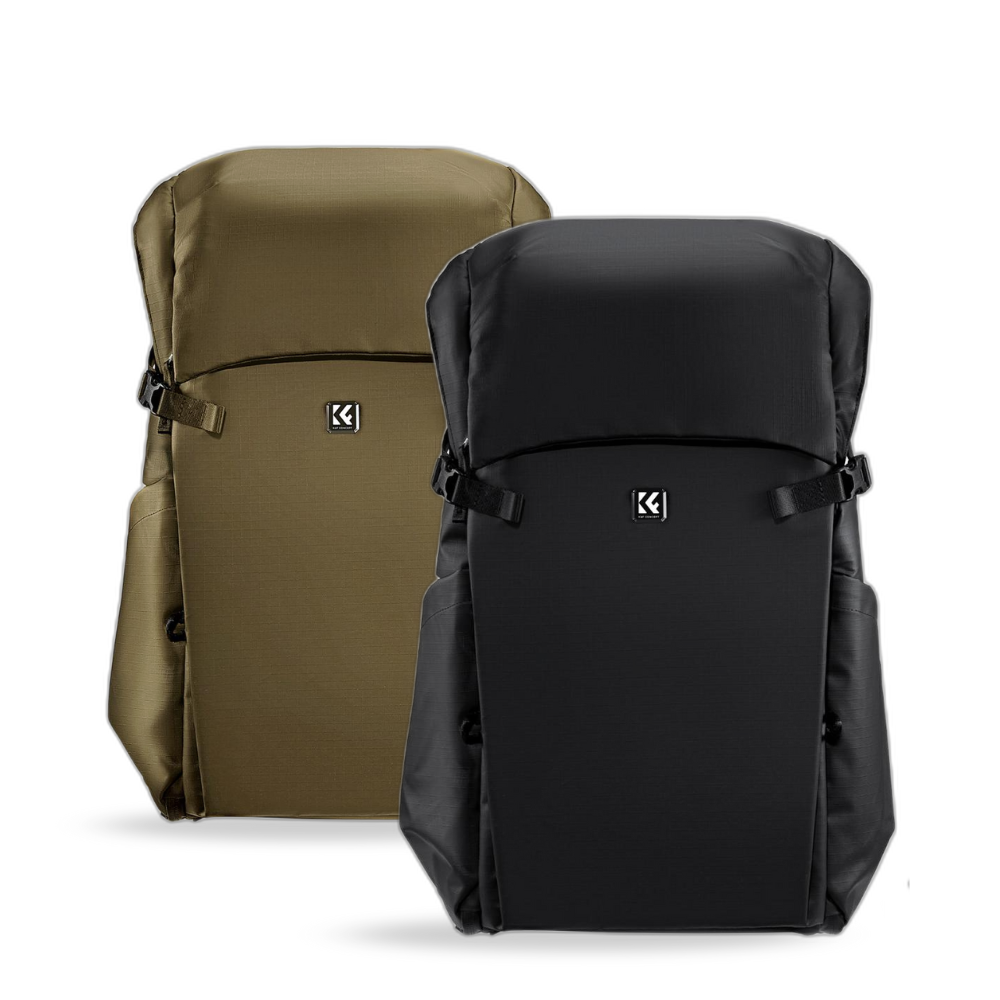 K&F Concept 30L Professional Camera Backpack with 15" Laptop Compartment, Removable Inner Pouch, Multiple Pockets, Adjustable Straps, Water-Resistant, Ergonomic Design for DSLR, Mirrorless Cameras, Drones, Lenses & Accessories