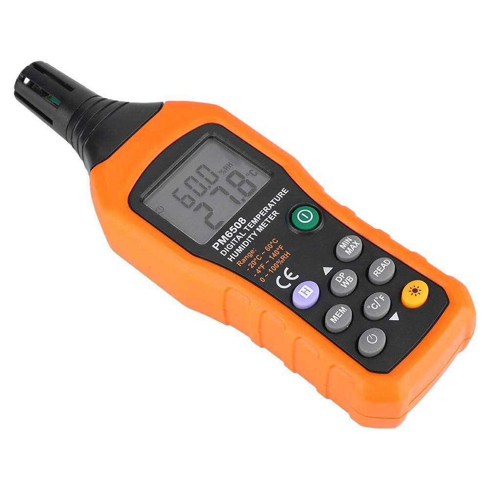 PeakMeter PM6508 Digital Temperature Humidity Hygrometer Thermometer Weather Station