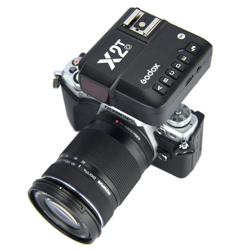Godox X2T-O 2.4G E-TTL Wireless Flash Speedlite Single Transmitter Trigger TX for Panasonic Lumix and Olympus DSLR and Mirrorless