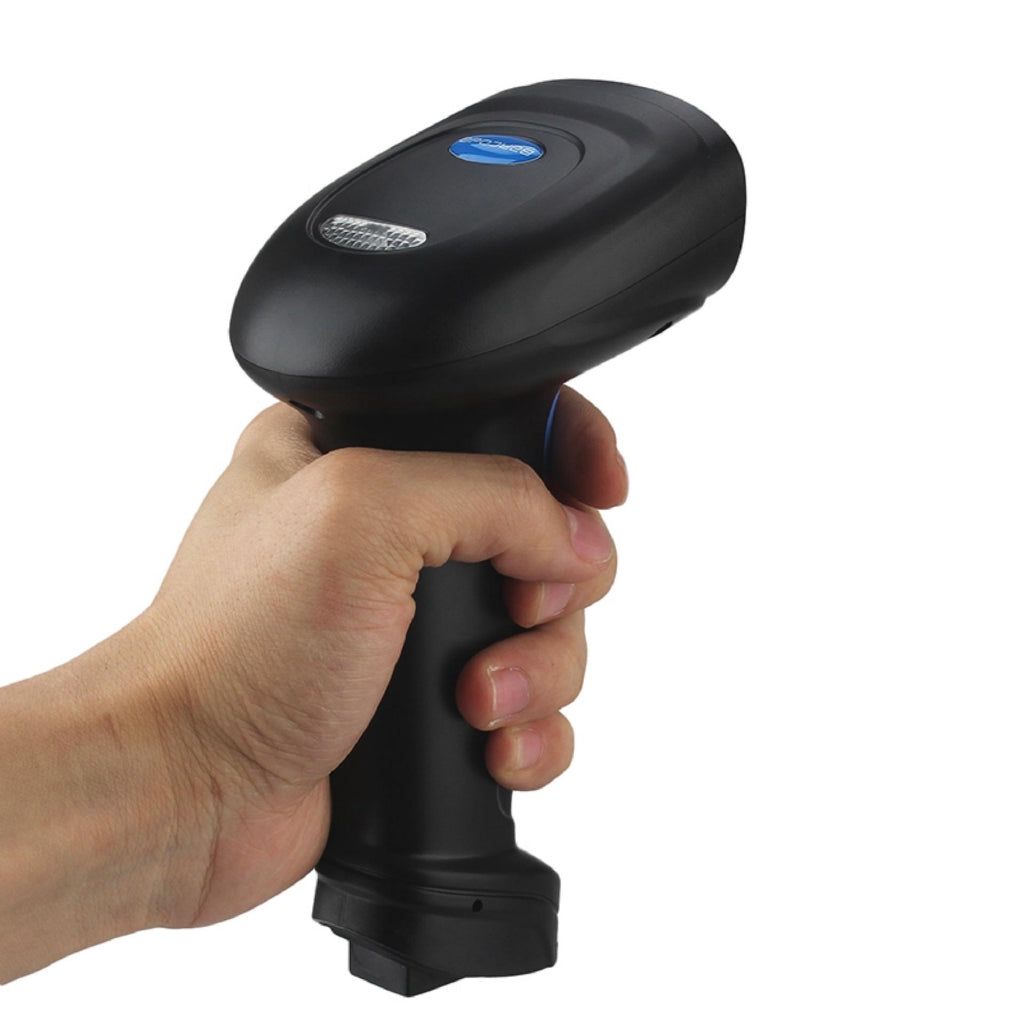LogicOwl OJ-WM3 2.4G Wireless USB 1D,2D and QR Barcode Scanner Portable Handheld CCD Screen Payment QR Code Reader