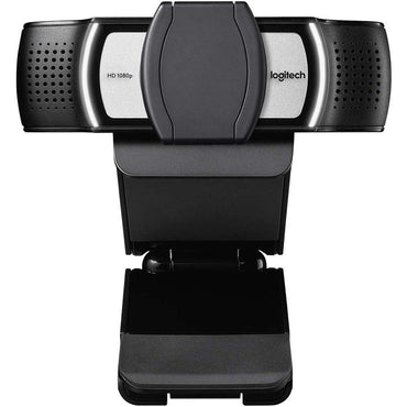 Logitech C930C HD Smart 1080P Webcam with Cover for Computer Zeiss USB Video Camera