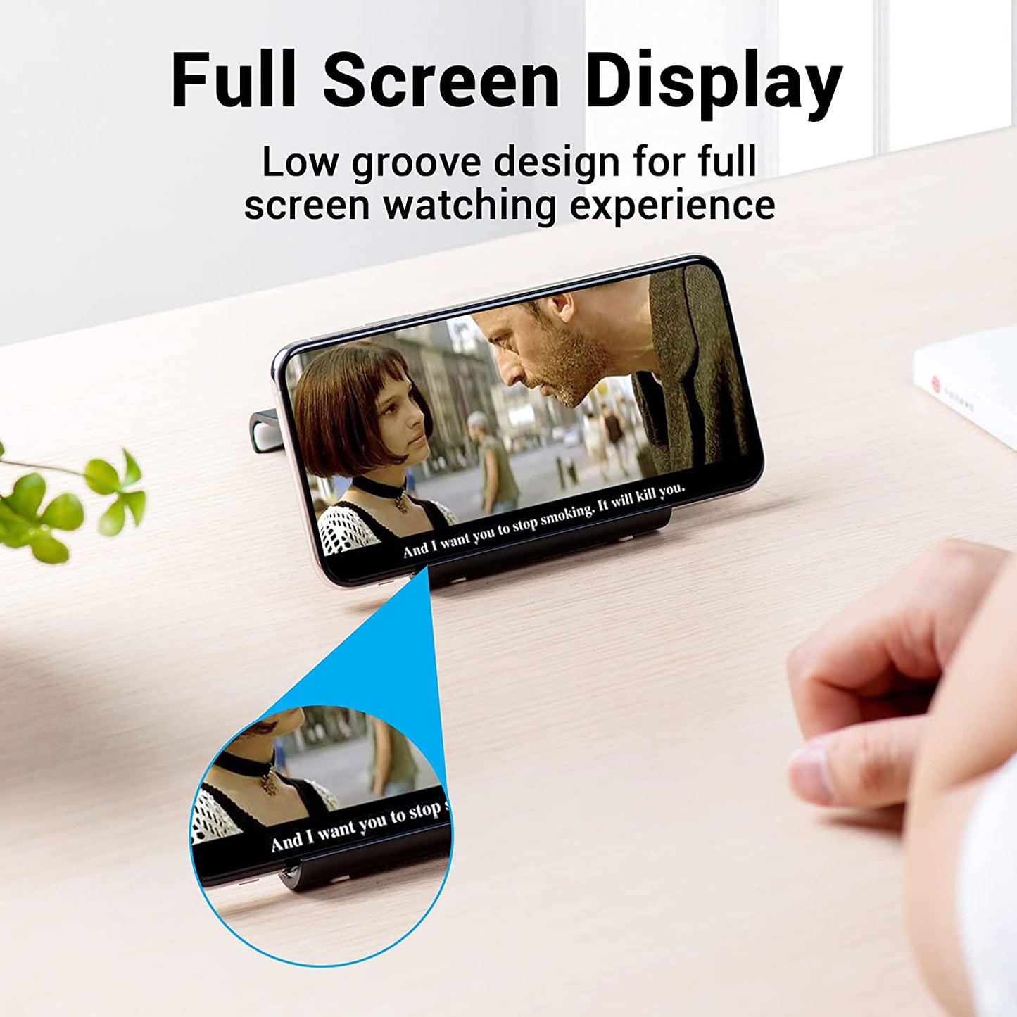 Vention Phone Holder Foldable Desk Stand for Mobile Smartphone Tablet (KCA) (Different Colors Available)