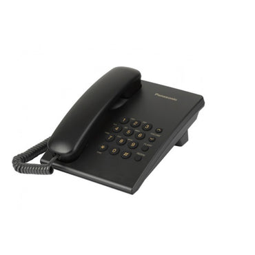 Panasonic KX-TS500MS Single Line Corded Landline Integrated Telephone with 4-Step Electronic Handset Volume Control and Hearing Aid Compatibility (HAC) KX-TS500