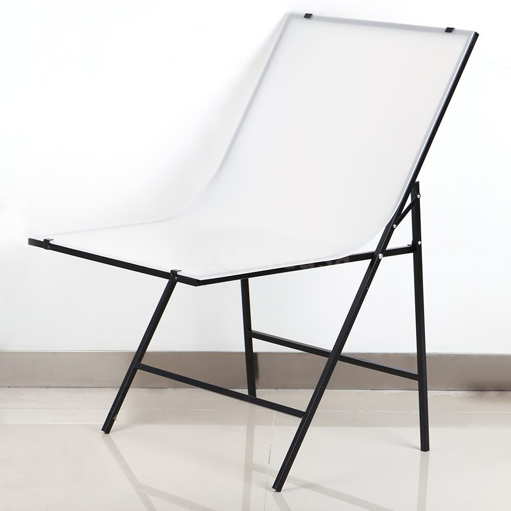 Pxel ST-6X10 Portable Shooting Table Studio Photography 60 X 100CM White Background Backdrop