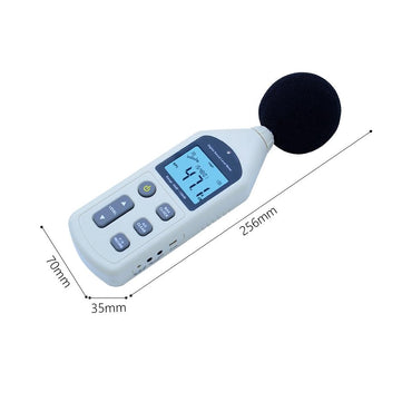 Benetech GM1356 Digital Sound Decibel Noise Level Meter Tester 30-130dB with USB Interface