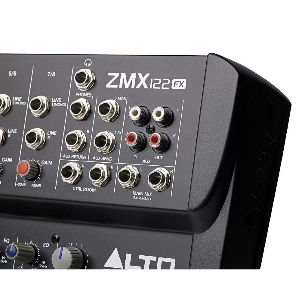 Alto Professiol ZEPHYR ZMX122FX 8-Channel Mixer with Effects