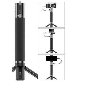 Ulanzi BG-3 10000mAh Battery Power Charger Power Bank Hand Grip with Mini Tripod for GoPro 6 7 8 9 Smartphone Osmo Pocket camera