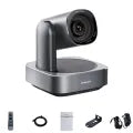 Tenveo VL10N / VL20N FHD 1080P USB Type-C / HDMI Premium PTZ Video Conference Camera with 10x / 20x Optical Zoom, IR Remote Control, USB Cable, DC 12V Power Supply, Wall Mount & Mounting Screws, Plug & Play for Meetings and Livestreaming - Variation - ...