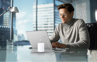 UGREEN Nexode 65W PD USB A + Dual USB C Port GaN Fast Charger Wall Power Adapter for iPhone, iPad, MacBook, Smartphones, Tablet, Laptop | 15333