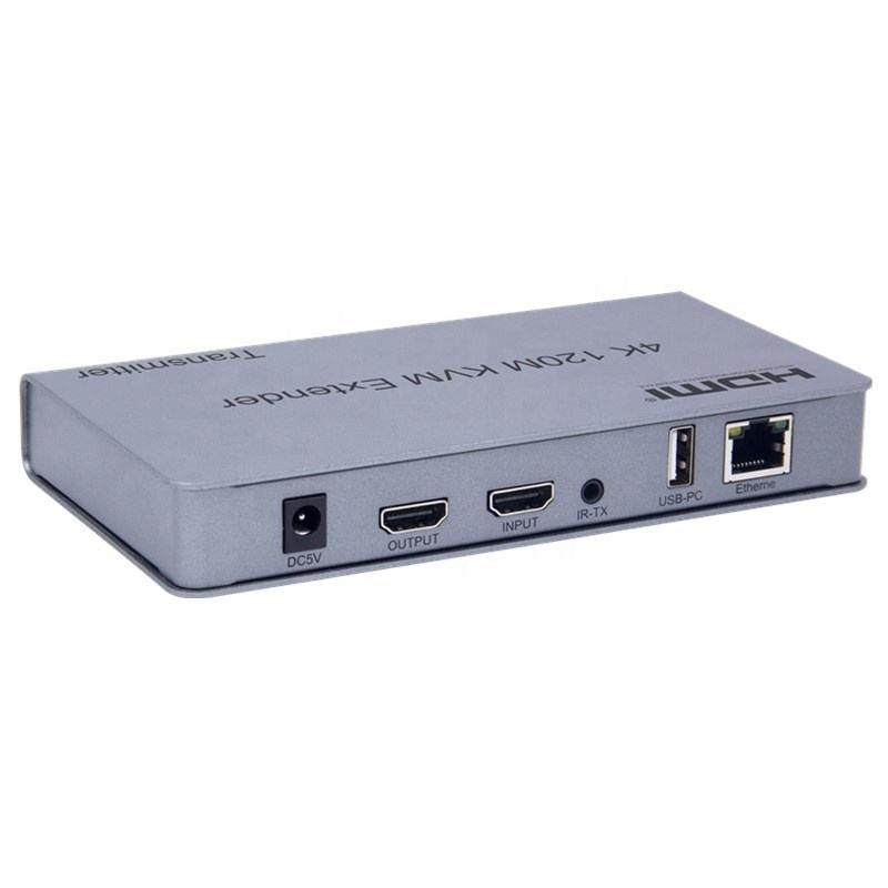 ArgoX 4K HDMI KVM IP Extender Transmitter Receiver with 120m / 200m Range, IR Remote Control, Supports HDMI1.4/HDCP1.4, RJ45 Ethernet, CAT5e/6 Cable, USB Mouse and Keyboard Extension | HDES120-KVM HDES02-KVM HDES200-KVM