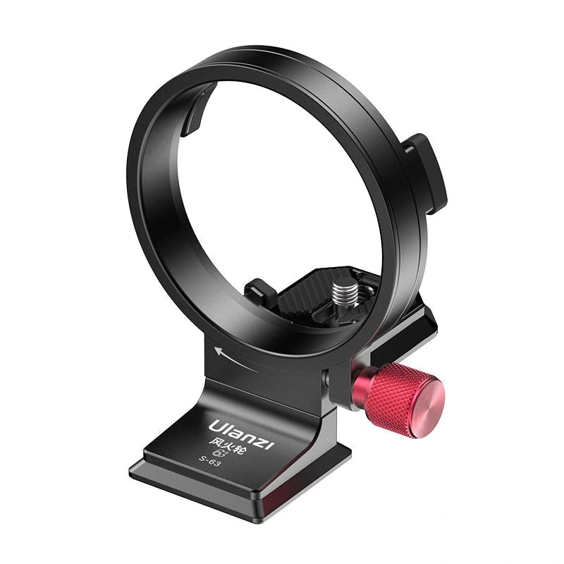 Ulanzi CA19 S-63 Rotatable Horizontal-to-Vertical Camera Mount Plate Kit with Universal 38mm Arca Plate, 63.5mm Pivoting Lens Holder, and Claw Quick-Release Plate for Sony Alpha Mirrorless Cameras (C037CNB1)