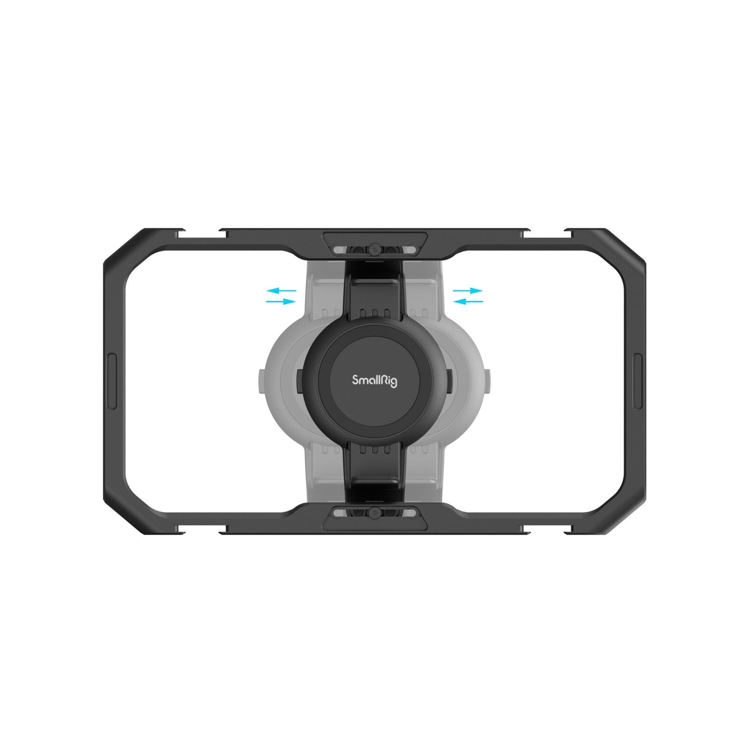 SmallRig Quick Release Universal Phone Cage for 2.5 to 3.4" Wide iPhone & Android Smartphone with 4x Cold Shoe Mounts & 12x 1/4"-20 Threaded Holes | 4299