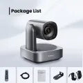 Tenveo HD 1080p 60fps NDI PTZ Conference Camera HDMI 10x / 20x Optical Zoom with 2.38MP, USB 3.0, IP Live Streaming, and PoE | VL10N-NDI / VL20N-NDI - Color - 20X Zoom